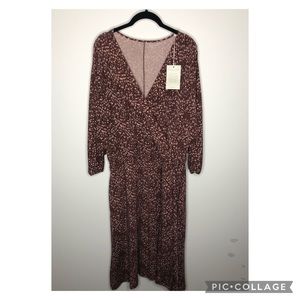 NWT Garnet Hill Wrap Dress